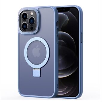 Magnetic Case for iPhone 12 Pro Max , Kickstand TPU+PC Matte Phone Cover Compatible with MagSafe