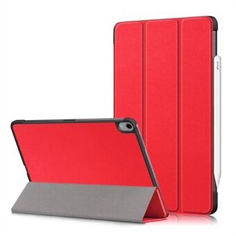 Tri-fold Stand Hard Back Shell Folio PU Leather Cover with Auto Wake/Sleep Functions for iPad Air (2020)