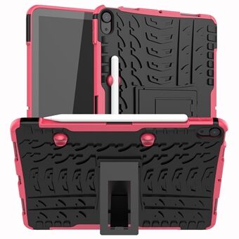 PC + TPU Anti-slip Hybrid Shell with Kickstand for iPad Air (2020)