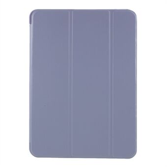 Tablet Shell for iPad Air (2020) Tri-fold Stand Silicone + Leather Case