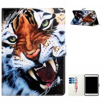 Pattern Printing Leather Cover Case with Slots and Stand for iPad 10.2 (2020)