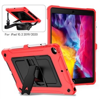 Full Protection PC + Silicone Tablet Case Cover with Kickstand for iPad 10.2 (2020)/iPad Air 10.5 inch (2019)/iPad 10.2 (2019)