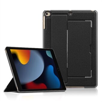 For iPad 10.2 (2019) / (2020) / (2021) PU Leather Coated TPU Tablet Case Rotating Shaft Kickstand Cover