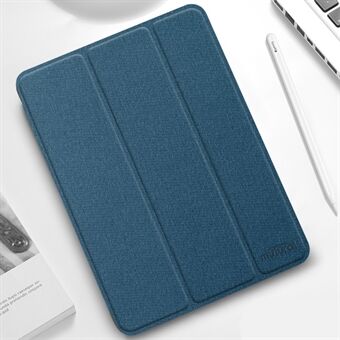 MUTURAL Cloth Texture Tablet Case Shell Kickstand with Pen Slot for iPad Pro 11-inch (2021)