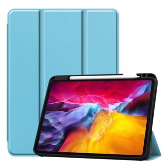 ENKAY Tri-fold Stand Auto Wake / Sleep PU Leather Tablet Case with Pen Slot for iPad Pro 11-inch (2021)/(2020)