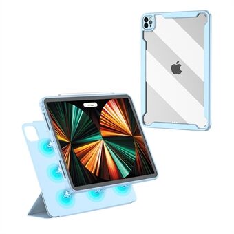 For iPad Pro 11 (2022) / (2021) / (2020) / (2018) Detachable Magnetic Case Shockproof Tablet Cover with Stand