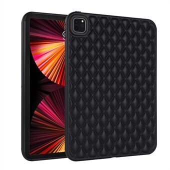 Soft TPU Tablet Case for iPad Pro 11 (2020) / (2021) / (2022) Rhombus Pattern Protective Back Cover