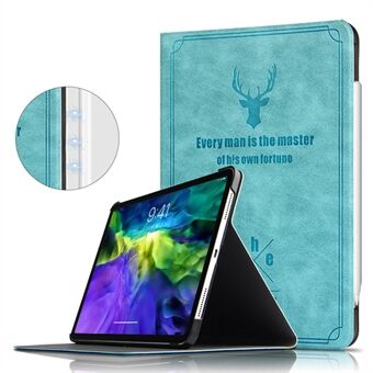 For iPad Pro 11 (2020) / (2021) / (2022) Stand Tablet Case PU Leather Anti-drop Tablet Cover