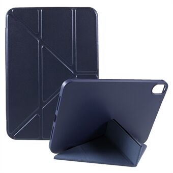 Folio Stand Deformable Silicone + PU Leather Smart Tablet Cover with Auto Wake/Sleep for iPad mini (2021)