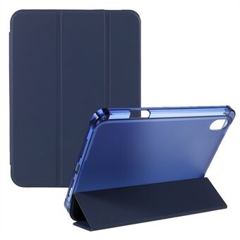 Tripod Stand PU Leather+TPU Tablet Protective Case Shell with Pen Slot for iPad mini (2021)