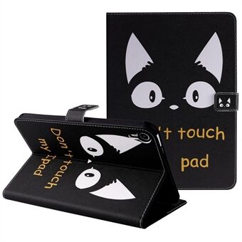 Auto Wake/Sleep Function Pattern Printing Leather Tablet Case with Wallet Stand for iPad mini (2021)