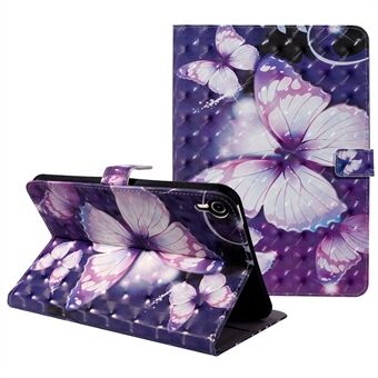 Wallet Stand Pattern Printing Leather Tablet Case Cover with Auto Wake/Sleep Design for iPad mini (2021)