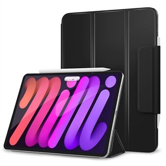 For iPad mini (2021) PU Leather Tri-fold Folio Case Magnetic Absorption Shock Absorption Tablet Cover