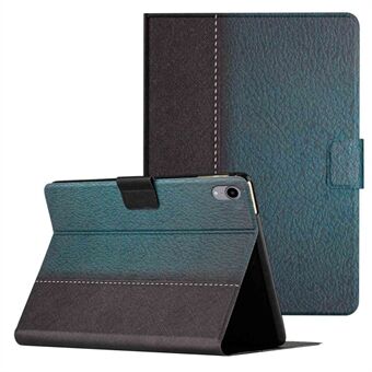 Bi-color Splicing Tablet Case for iPad mini (2021), Full Protection PU Leather Foldable Stand Card Holder Cover