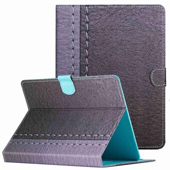 Bi-color Splicing Universal Protective Case for 8-inch Tablet, Stitching PU Leather Stand Card Holder Cover