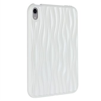 Wave Texture Tablet Protective Case for iPad mini (2021) , Flexible TPU Tablet Back Cover