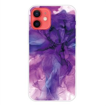 Abstract Marble Pattern Soft TPU Back Shell for iPhone 13 6.1 inch