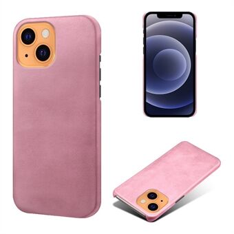 KSQ Quality PU Leather Coated PC Phone Case for iPhone 13 6.1-inch