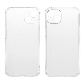 Precise Cutout Transparent TPU Cell Phone Case Protector for iPhone 13 6.1 inch