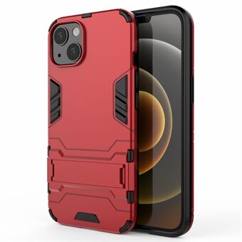 Kickstand Heavy Duty Shockproof 2 in 1 Hybrid Hard PC and Flexible Soft TPU Phone Cover for iPhone 13 6.1 inch