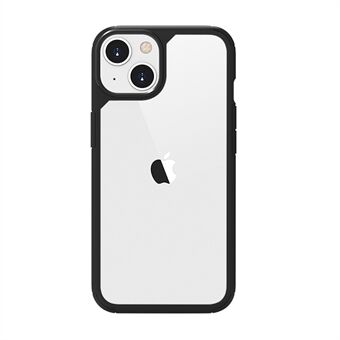 MOCOLO K14 Grasslands Dragon Scratchproof Clear PC and Soft TPU Shockproof Hybrid Shell Case for iPhone 13 6.1 inch - Black