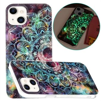 Luminous Soft TPU Glow in The Dark Slim Cover Shockproof Protective Phone Cases for Apple iPhone 13 6.1 inch