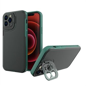 Drop-Proof Hybrid PC + TPU Phone Case with Camera Lens Guard for iPhone 13 6.1 inch