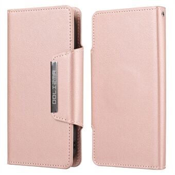 Full Protective Leather Wallet Phone Cover with Detachable Inner for iPhone 13 6.1 inch