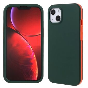 360 Full-Body Hard PC + Soft TPU 2-in-1 Protection Matte Finish Back Cover for iPhone 13 6.1 inch