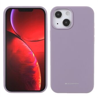 MERCURY GOOSPERY Soft Liquid Silicone Phone Back Case Protector for iPhone 13 6.1 inch