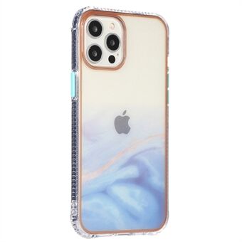 Starry Sea Marble Pattern Acrylic + TPU Phone Hybrid Case Cover for iPhone 13 6.1 inch