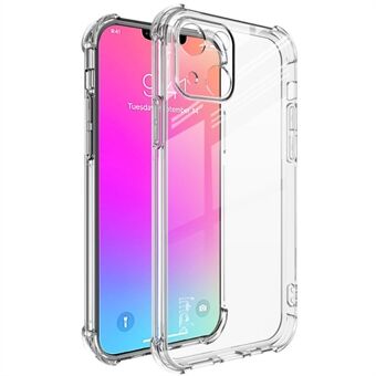 IMAK Reinforced Airbag Corner TPU Bumper Shockproof Protective Phone Case with Screen Protector for iPhone 13 6.1 inch