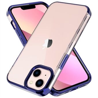 GW18 Electroplating Precise Cutout Anti-fall Light Slim Soft TPU Case Cover for iPhone 13 6.1 inch