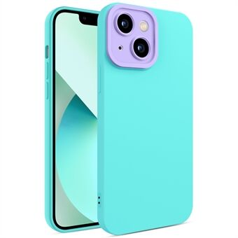 Eagle Eye Lens Series Camera Lens Protection Rubberized TPU + PC Hybrid Phone Case Cover for iPhone 13 6.1 inch