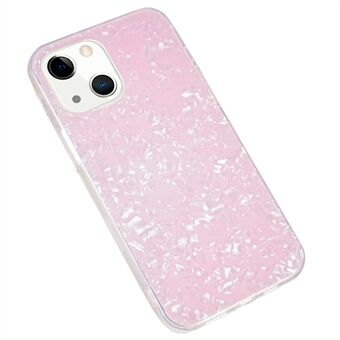 IPAKY IMD Solid Acrylic Back Reinforced Soft TPU Frame Shock-Absorption Back Cover for iPhone 13 6.1 inch