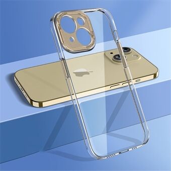 Hard PC Back Case for iPhone 13 6.1 inch, Camera Protection Frame Crystal Clear Phone Cover