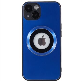 Magnetic Phone Case for iPhone 13 , AG Matte Magnetic Aluminum Alloy Ring TPU Cover with Logo View