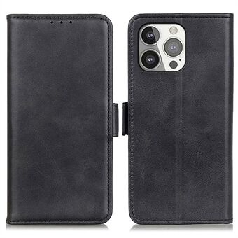 Wallet Design Sided Magnetic Clasp Leather Case Stand Cover for iPhone 13 Pro 6.1 inch