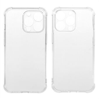 Well-Protected Precise Cutout Transparent Soft TPU Phone Cover Shell for iPhone 13 Pro 6.1 inch