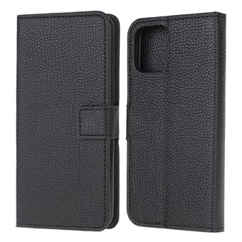 Wallet Design Litchi Texture Drop-Resistant Leather Protective Case for iPhone 13 Pro 6.1 inch