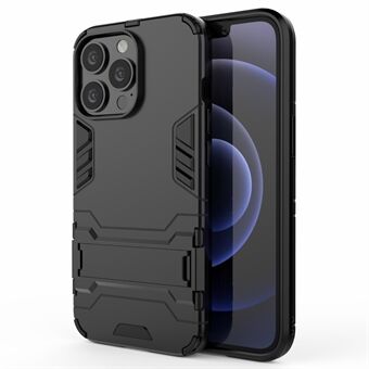 Shockproof 2 in 1 Hybrid Hard PC Flexible TPU Protective Case with Kickstand for iPhone 13 Pro 6.1 inch