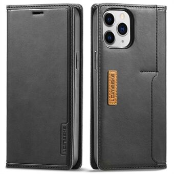 LC.IMEEKE LC-001 Series Full Body Protection Magnetic Buckle Leather Cell Phone Case with Card Slots for Apple iPhone 13 Pro 6.1 inch