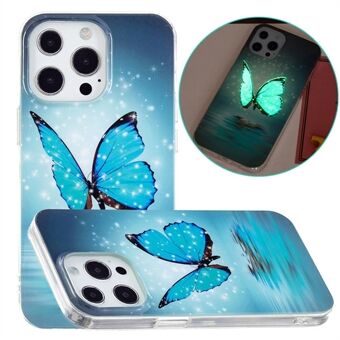 Glow in The Dark Luminous Soft TPU Thin Cover Shockproof Protective Phone Cases for Apple iPhone 13 Pro 6.1 inch