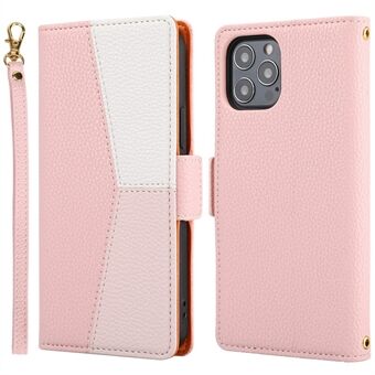 Scratch-resistant Litchi Texture Wallet Design Assorted Color Style Leather Phone Case for iPhone 13 Pro 6.1 inch