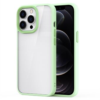 Hard PC+Soft TPU Hybrid Case Shockproof Cell Phone Back Cover Protector for iPhone 13 Pro 6.1 inch