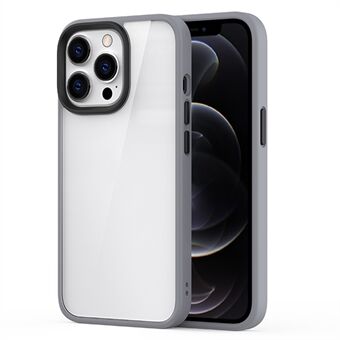 Hard PC+Soft TPU Hybrid Case Shockproof Cell Phone Back Cover Protector for iPhone 13 Pro 6.1 inch