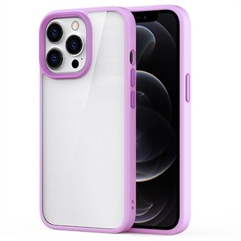 Hard PC+Soft TPU Hybrid Case Shockproof Cell Phone Back Cover Protector for iPhone 13 Pro 6.1 inch