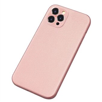 Scratch-proof Protective 3D Nylon+PC+TPU Hybrid Phone Cover Case for iPhone 13 Pro 6.1 inch