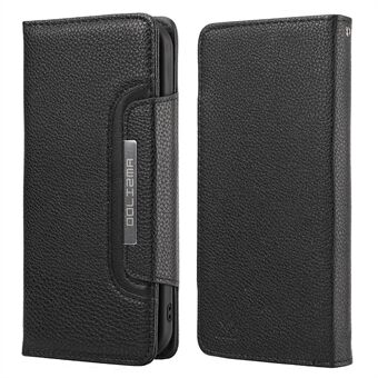 Detachable 2-in-1 Litchi Texture Wallet Stand Design Leather Case with TPU Phone Cover for iPhone 13 Pro 6.1 inch