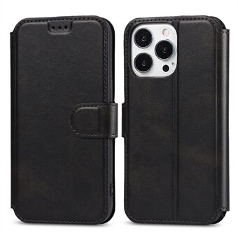 PU Leather Phone Case Cover with Stand Wallet Design for iPhone 13 Pro 6.1 inch